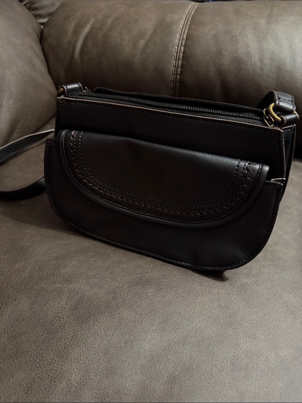 A.N.A. Crossbody Bag in Black